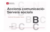 Informe: Accions de Comunicació de Serveis Socials