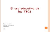 El uso educativo de las TICS