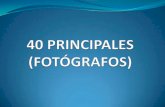 LOS 40 PRINCIPALES: 5 Fotógrafos