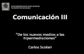 Carlos scolari   Características comunicación digital