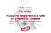 Nuestra Experiencia Con El Proyecto Gxunit Vf