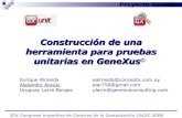 Proyecto GxUnit - Congreso Cacic2008 (Almeida, LarreBorges, Araújo)
