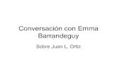 Conversación con Emma Barrandeguy