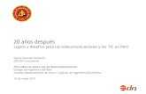 Ley telecom . Conferencia Colegio de Ingenieros del Perú (09-05-14)