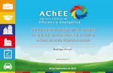 Presentación de Rodrigo Arrue de la ACHEE