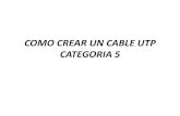 Presentacion del cable utp