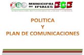 Politica, plan de comunicaciones, matriz de responsabilidades