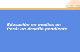 Educación en medios en Perú: un desafío pendiente