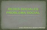 Redes sociales problema social