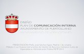 Presentación Plan de Comunicación Interna. Madrid FEMP 2014.
