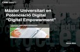 Màster Universitari Potenciació Digital (Digital Empowertment