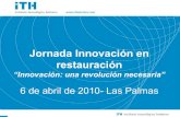 Jornada innovacion en restauracion 060410 las palmas