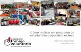 Aldo Valencia Piñan - Programa de Voluntariado