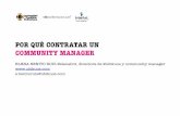 Community Manager ¿por qué contratar uno? por Elena Benito Ruiz