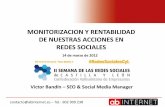 Victor Bandin: Monitorización #RedesSocialesCyL