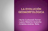 La evolución geomorfológica (1)