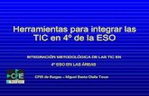 Herramientas para integrar las TIC en 4º de ESO