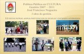 Cultura La Paz: Dos años de gestión
