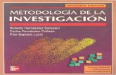 Metodologia de la investigacion de hernadez sampier