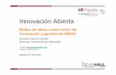 Redes de ideas como motor de innovación ponencia e ayuso iir 20120927 [sólo lectura] [modo de compatibil