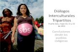 Diálogos interculturales tripartitos