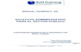 Manual generico estatuto administrativo