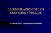 La regulación de los servicios públicos