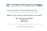 Sintesis informativa 2109 2011