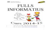 Fulls informatius curs 2014-2015