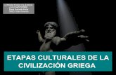 Tema 1.Etapas culturales de Grecia y autores literarios representa
