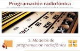2. Modelos de programación radiofónica