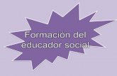 Formación y funciones del educador social
