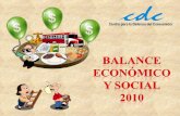 Balance economico-social 2010