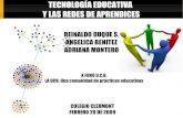 Tecnología educativa y las redes de aprendices