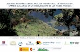 Avances regionales en el análisis y monitoreo de impactos del cambio climático en la biodiversidad de los países andinos. Francisco Cuesta