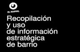 Información estratégica de barrio: Luis Álvarez (El Narval)
