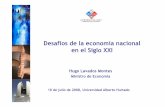Desafios De La Economia Chilena En El Siglo Xxi