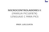 MICROCONTROLADORES II EN C. TEMA 1