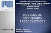 Modelos de inventarios probabilísticos