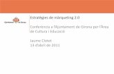 Conferencia marqueting 2.0 Ajuntament Girona