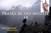 Frases de San Agustín - 16