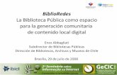 Contenidos Locales Biblio Redes