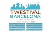 Twestival Barcelona 2009 - 2013