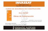 SUREDA MARTÍNEZ P (2014) R.D. 1627/97 Obras de construcción