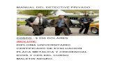 Manual del Detective Privado 2013