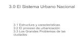 3.0 el sistema urbano nacional