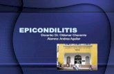 Ponencia epicondilitis Hospital San  Juan de Dios. Cirugia, servicio de Ortopedia