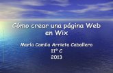 Cómo crear una página web en wixmio