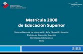 Matricula Total 2008 (Proceso Sies 2008)Vd