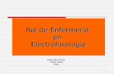 Enfermeria en electrofisiologia